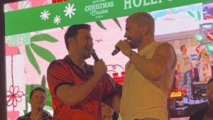 Jonathan Bennett Celebrates 10-Year Anniversary with Husband Jaymes Vaughn on Hallmark Christmas Cruise, Gives Touching Speech About Hallmark Being ‘For Everybody’